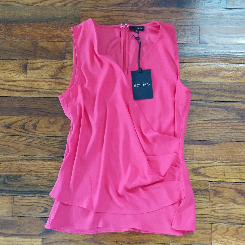 Wrap blouse